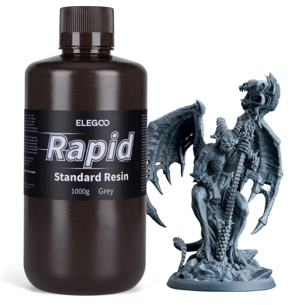 Resina Elegoo Rapid Standard - Resina Rápida - Grey - 1kg